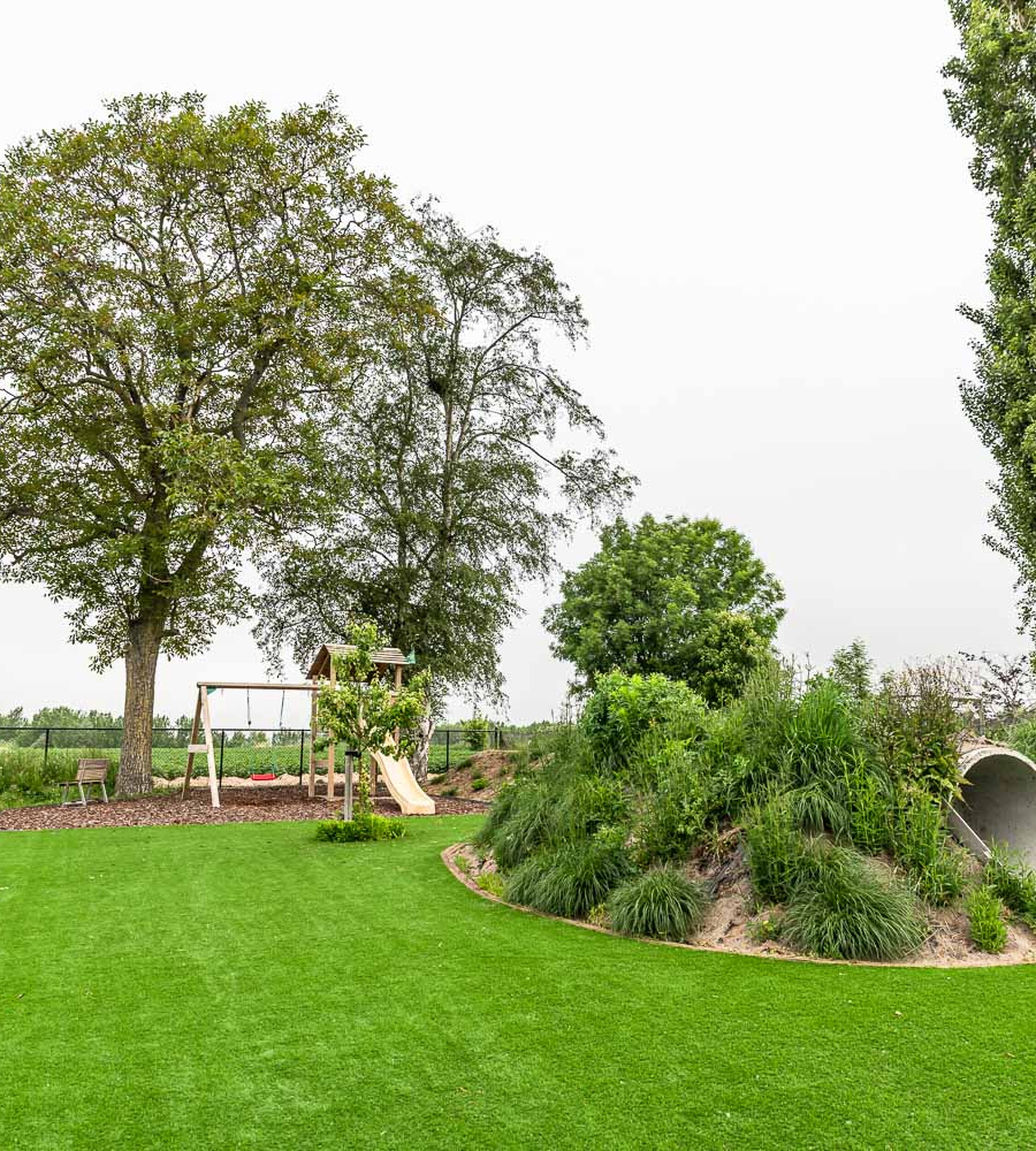 Eco-friendly artificial grass for a sustainable and green lawn