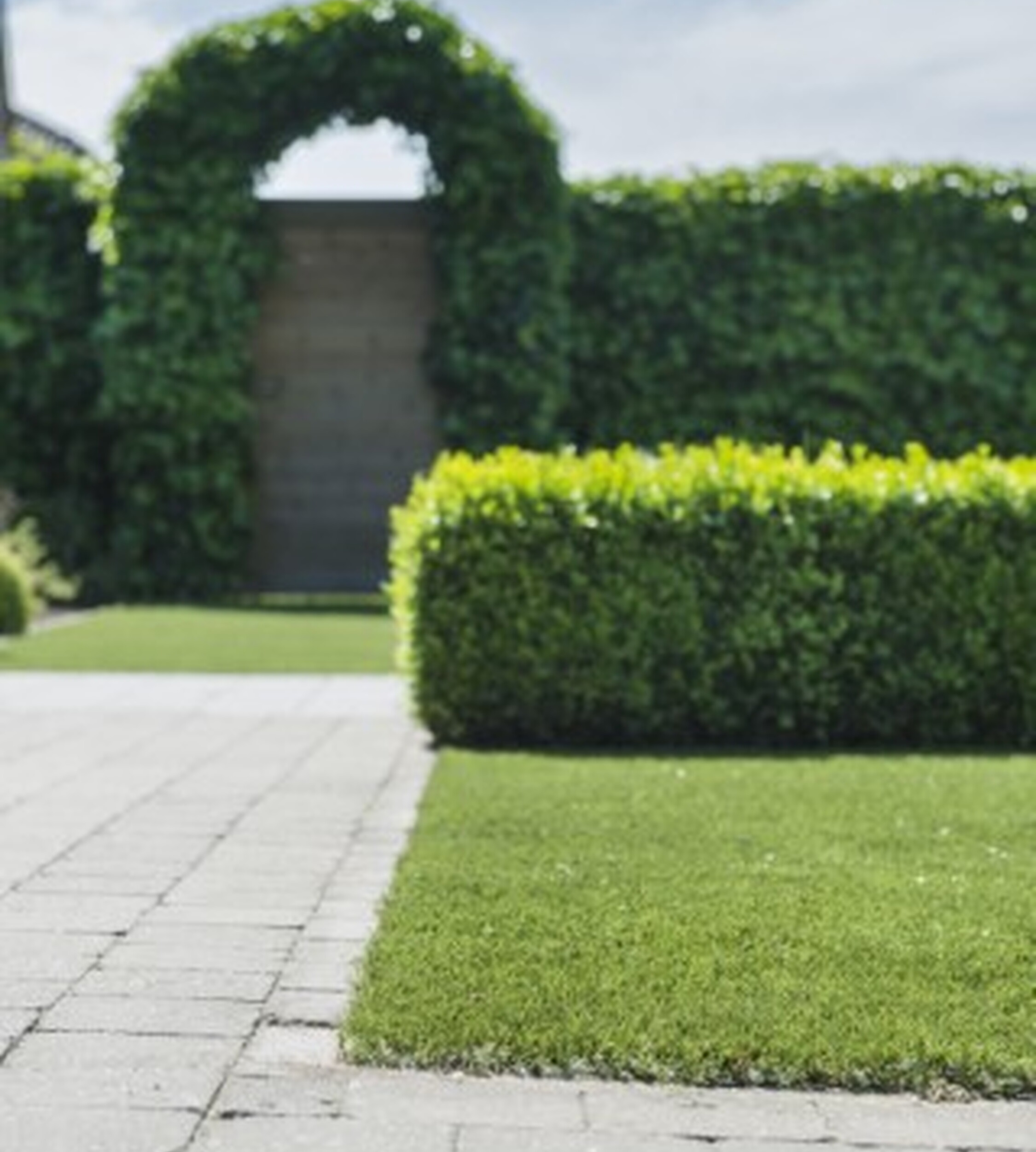 Durable artificial grass for a neat and easy to maintain garden