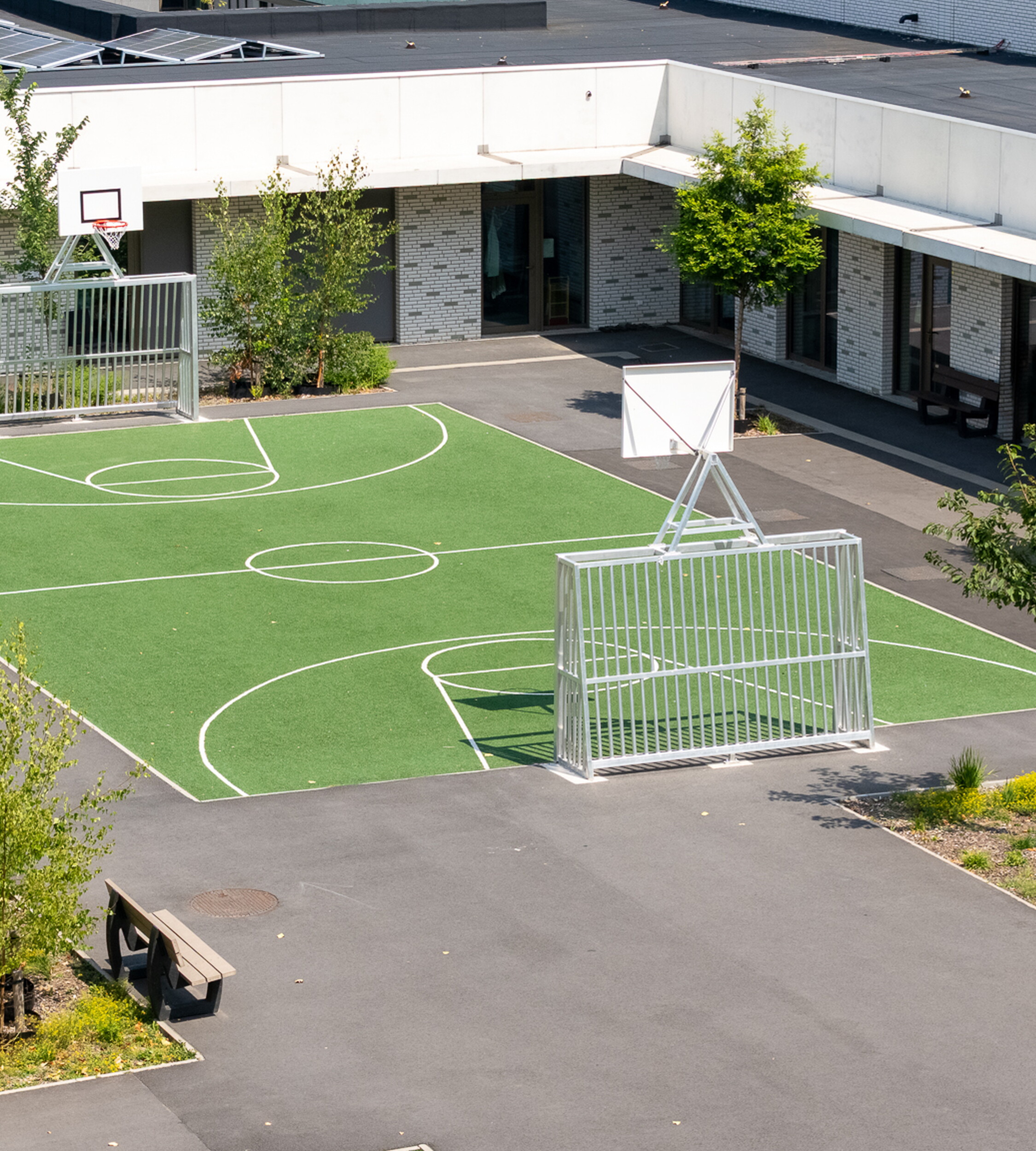 Multisport artificial grass for schools