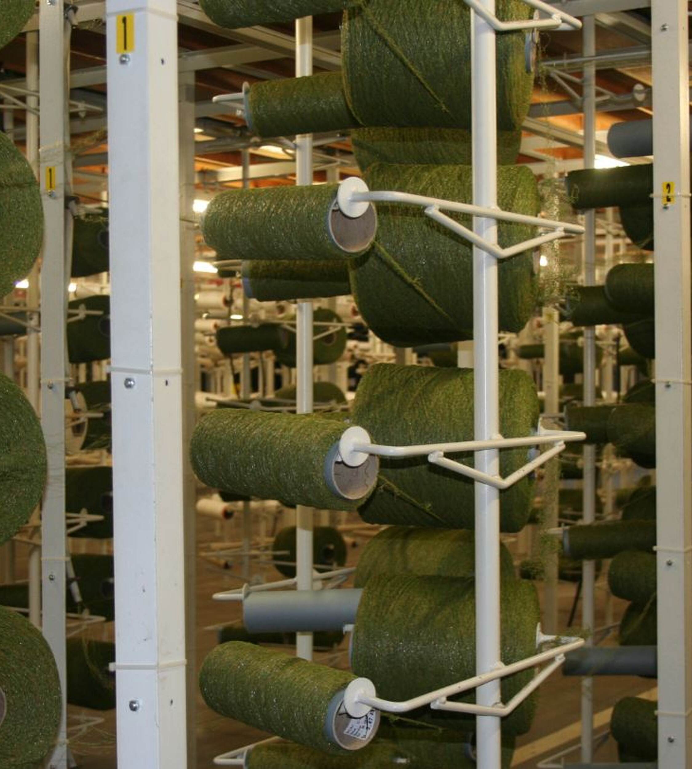 Artificial grass yarns