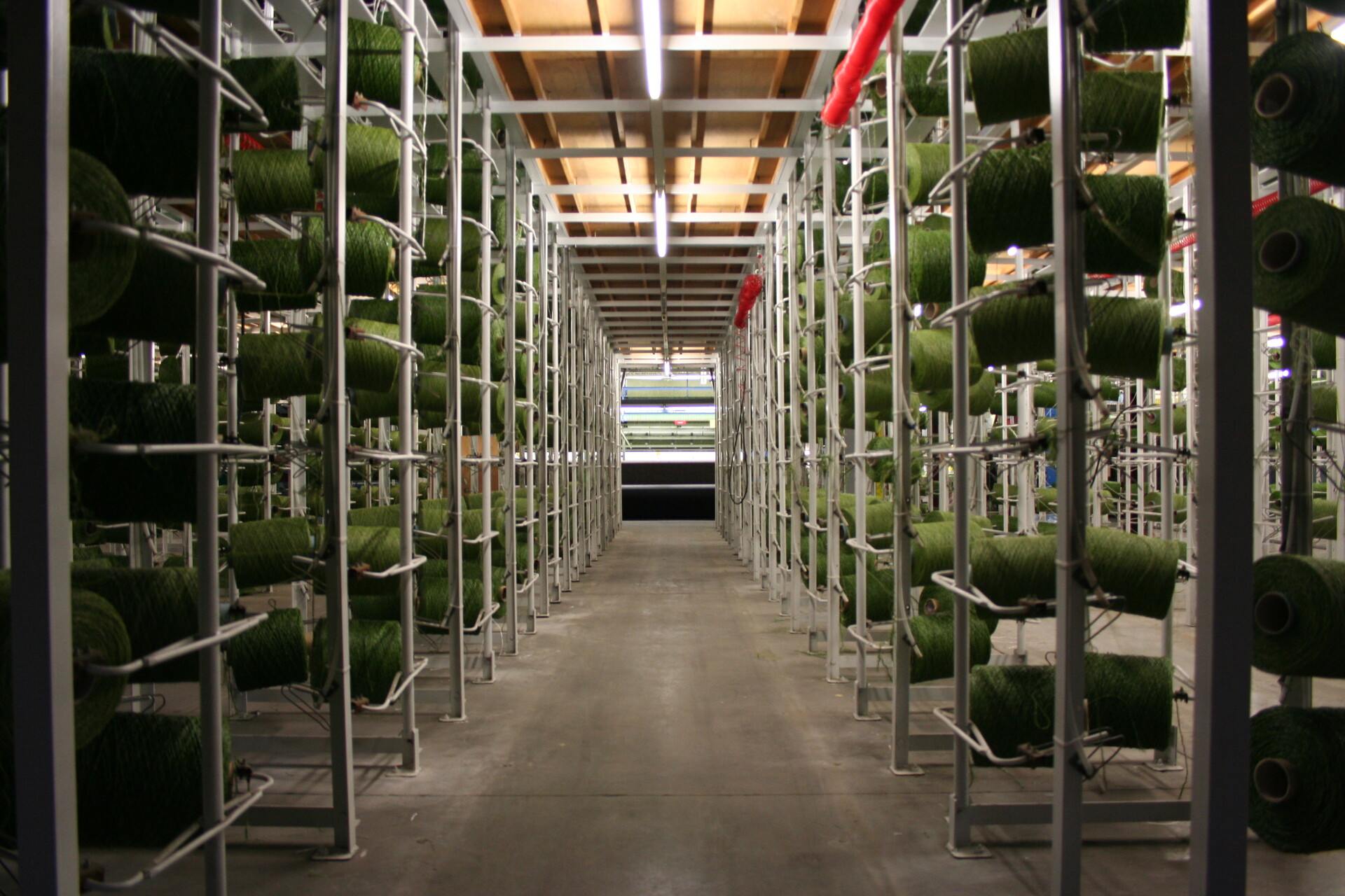 High-quality artificial grass yarns for a natural, durable lawn