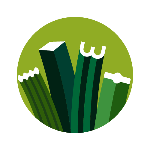 Optimized yarn shape for natural-looking artificial grass